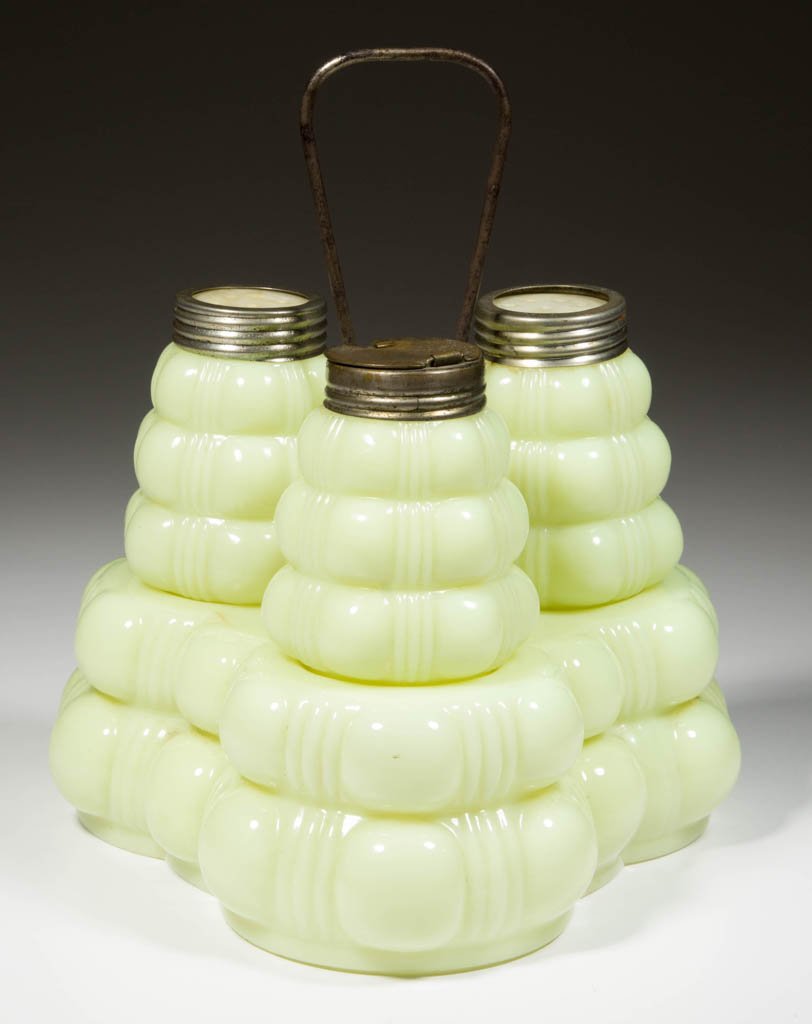 DITHRIDGE CREASED BALE FOUR-PIECE CONDIMENT SET (1 of 1)