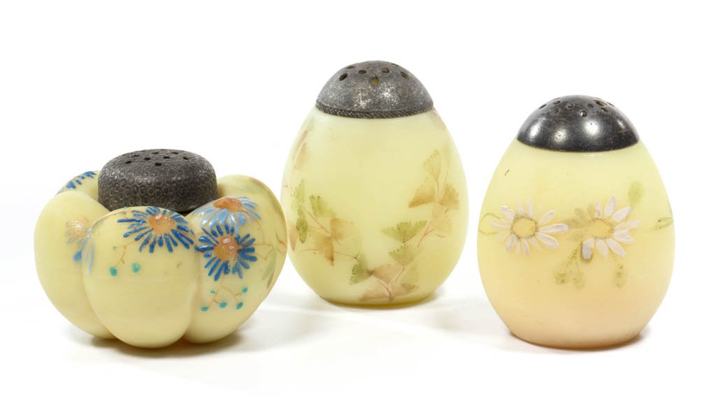 MT. WASHINGTON FIGURAL SALT SHAKERS, LOT OF THREE (1 of 1)