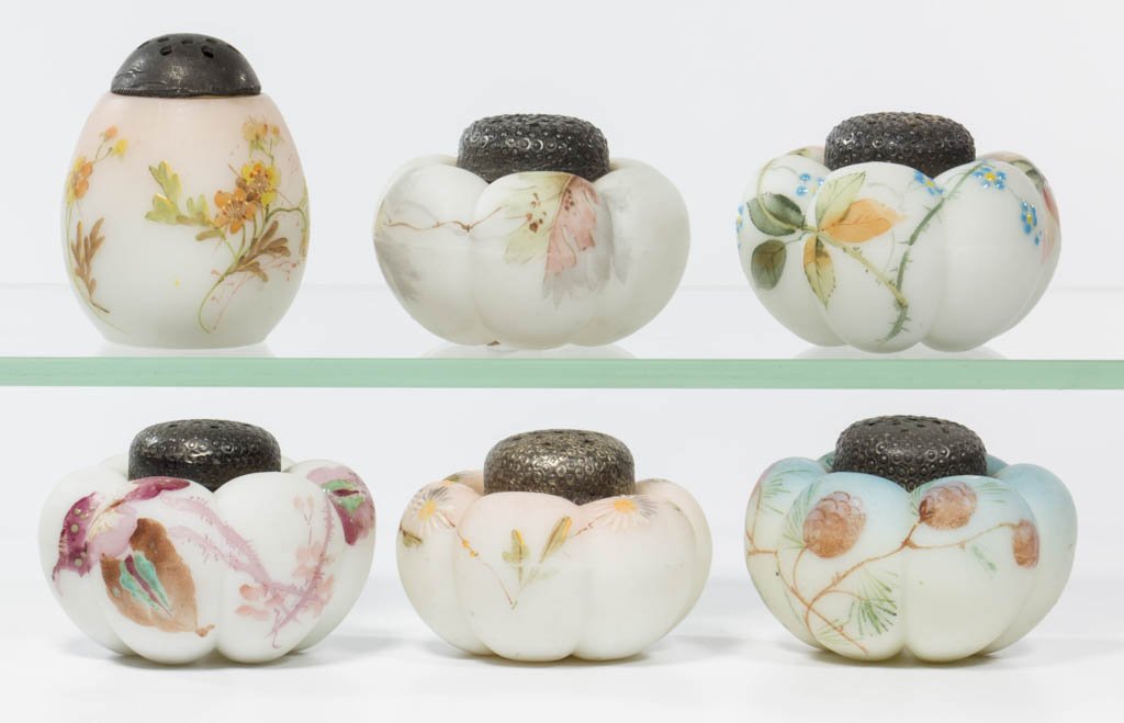 MT. WASHINGTON FIGURAL SALT SHAKERS, LOT OF SIX (1 of 1)