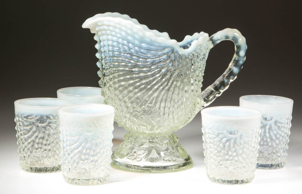 ARGONAUT SHELL / NAUTILUS (OMN) SIX-PIECE WATER SET (1 of 1)