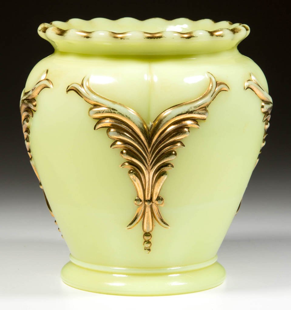 HEISEY NO. 1280 / WINGED SCROLL CELERY VASE (1 of 1)