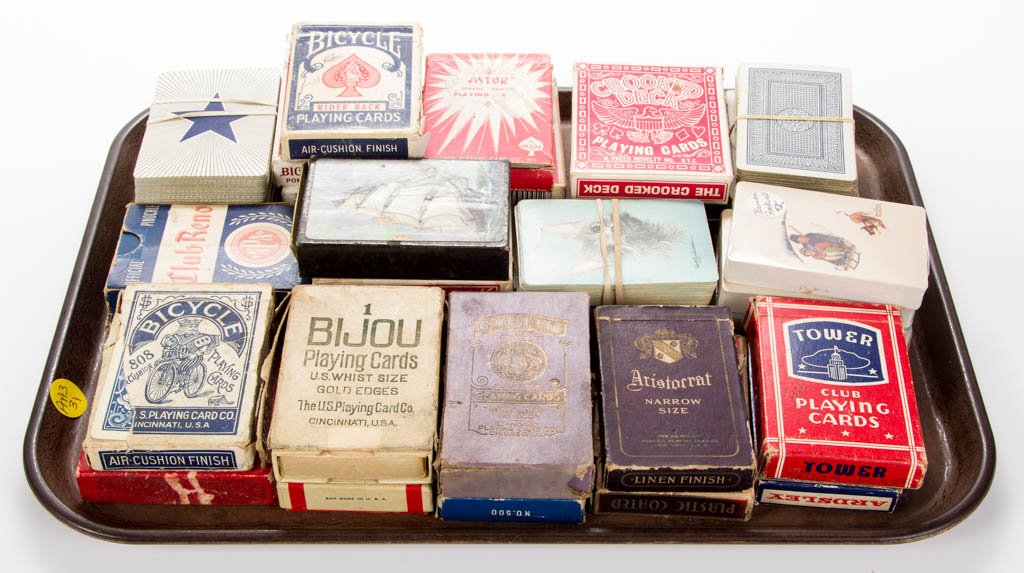 ASSORTED PLAYING CARDS, LOT OF 30 DECKS (1 of 1)