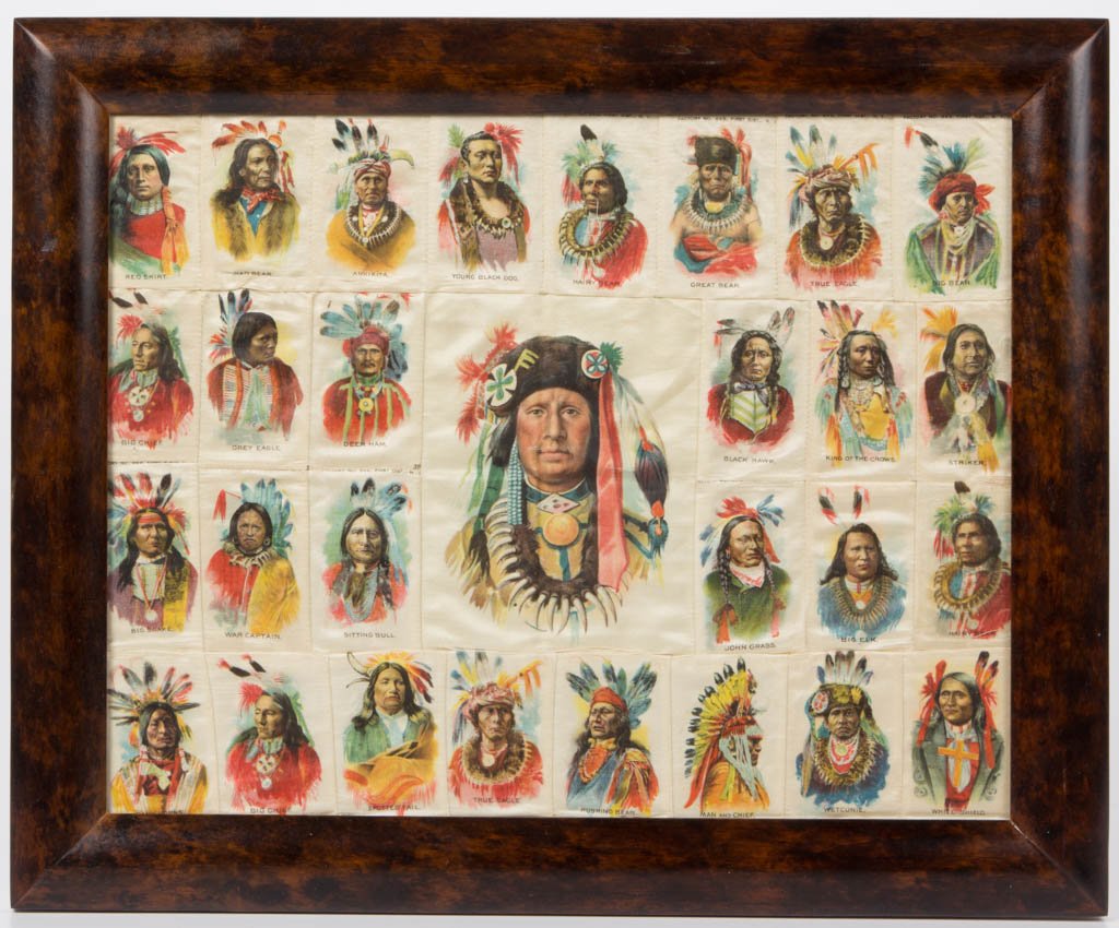 GROUP OF NATIVE AMERICAN-THEMED TOBACCO ADVERTISING (1 of 1)