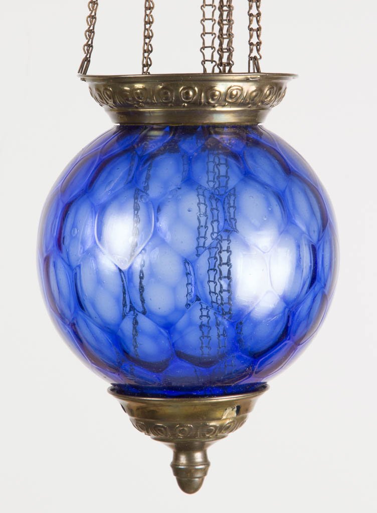 HONEYCOMB JUNIOR HANGING LAMP GLOBE AND FRAME (1 of 2)