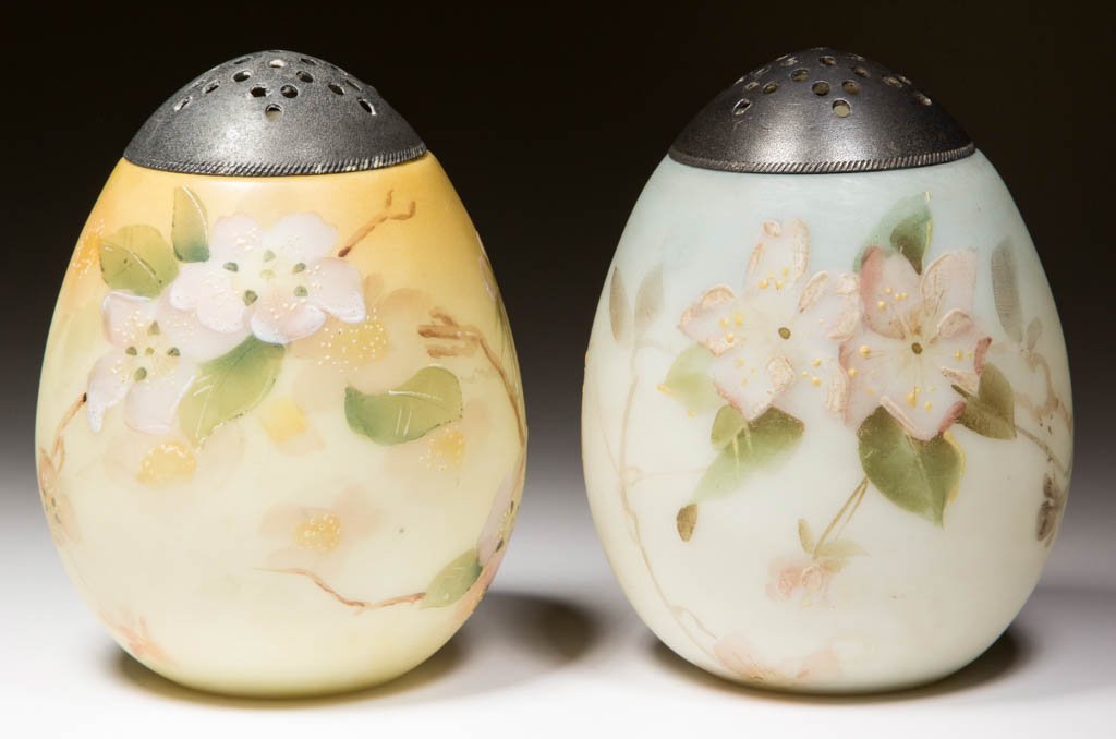 MT. WASHINGTON EGG SUGAR SHAKERS, LOT OF TWO (1 of 1)