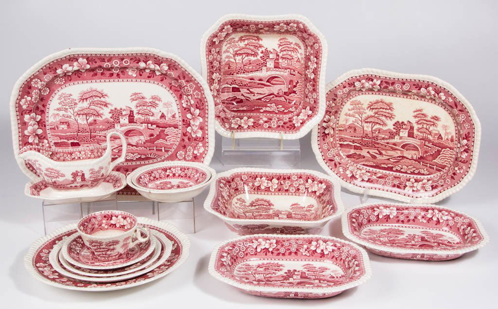 COPELAND SPODE "SPODE'S TOWER" PARTIAL DINNER SERVICE (1 of 1)