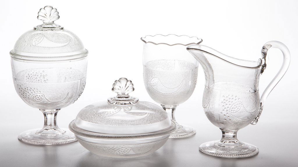 POWDER AND SHOT FOUR-PIECE TABLE SET (1 of 1)