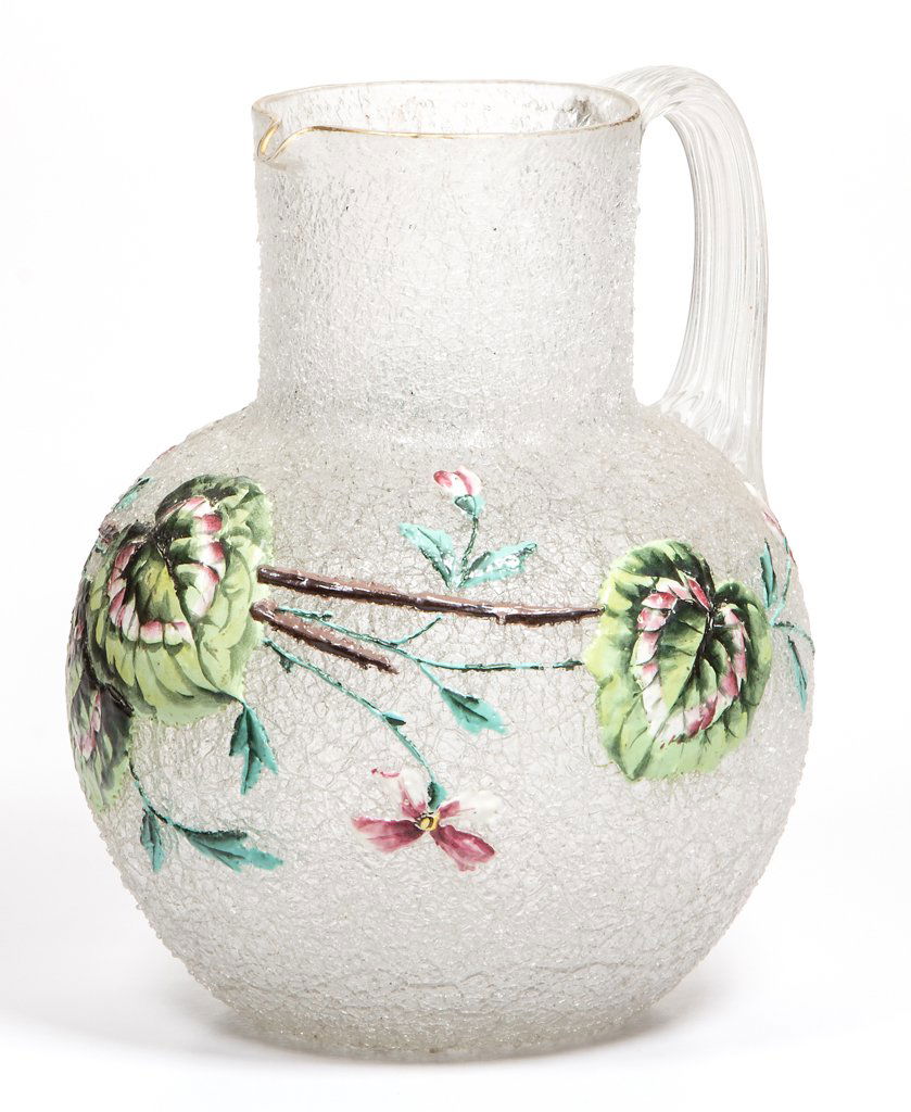 DECORATED OVERSHOT PITCHER (1 of 1)