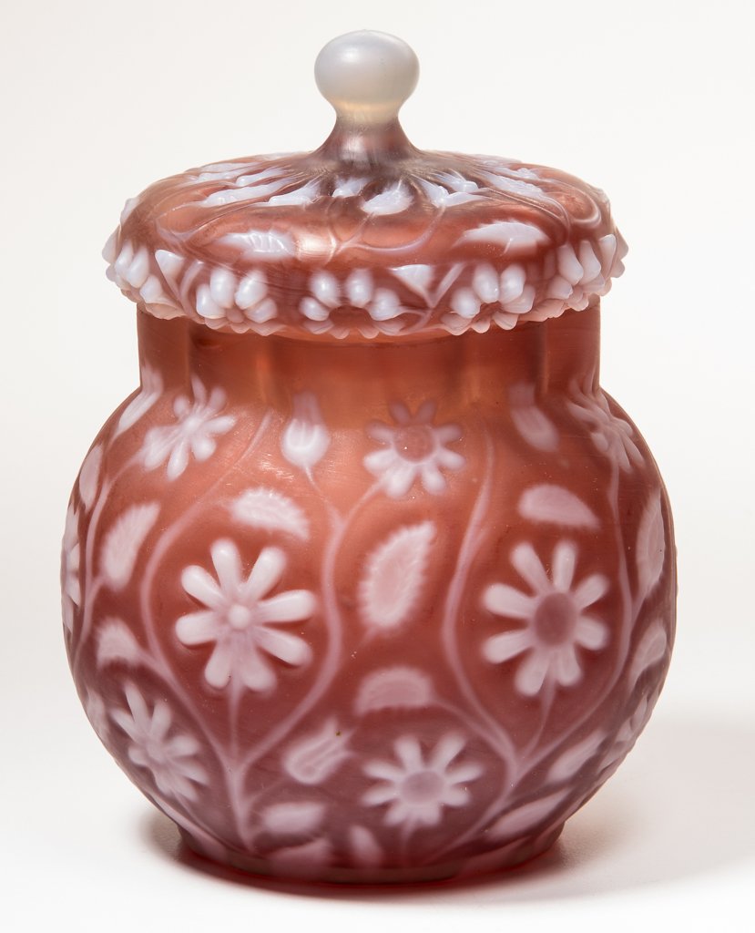 FINDLAY FLORADINE COVERED SUGAR BOWL (1 of 1)