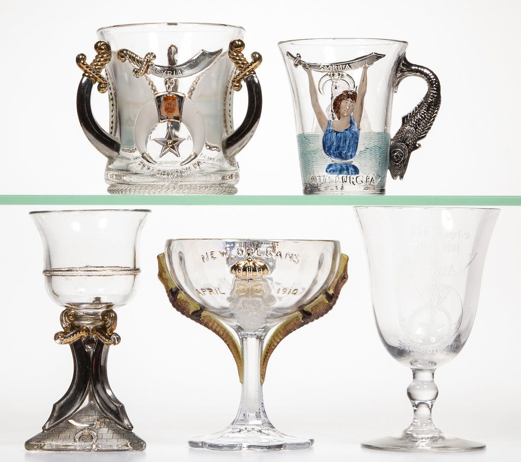 SHRINER'S SOUVENIR ARTICLES, LOT OF FOUR (1 of 1)