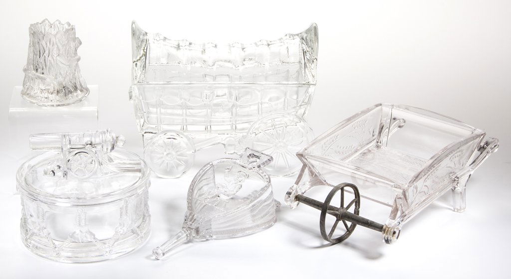 ASSORTED PRESSED NOVELTY ARTICLES, LOT OF FIVE (1 of 1)