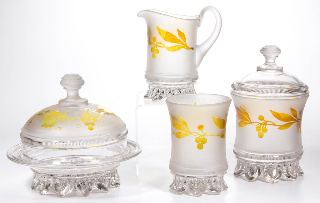 DUNCAN NO. 89 / RIBBED DROPLET BAND - AMBER-STAINED (1 of 1)