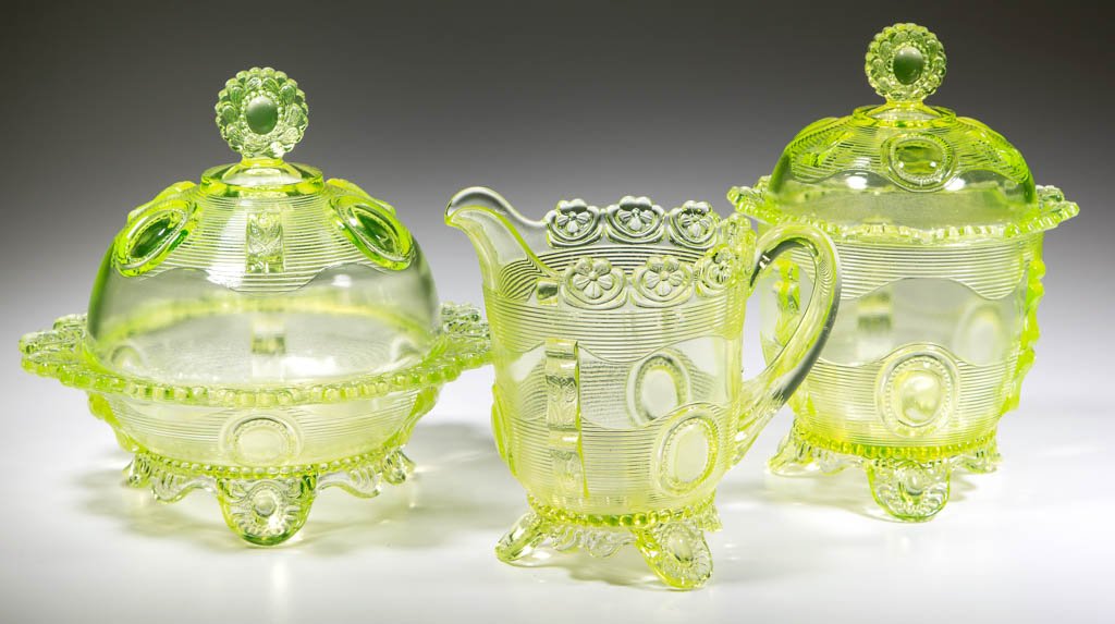 GREENTOWN DEWEY TABLE ARTICLES, LOT OF THREE (1 of 1)