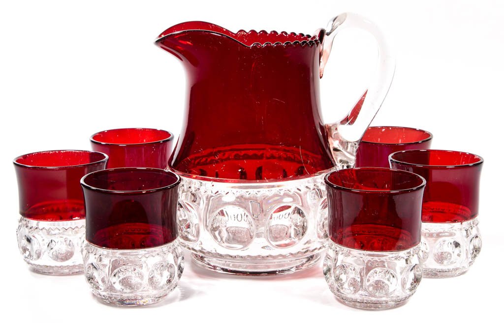 KING'S CROWN / EXCELSIOR (OMN) - RUBY-STAINED (1 of 1)