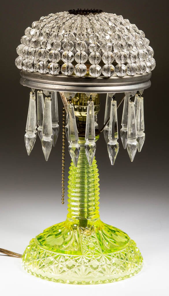 MCKEE DAISY AND BUTTON TABLE LAMP (1 of 1)