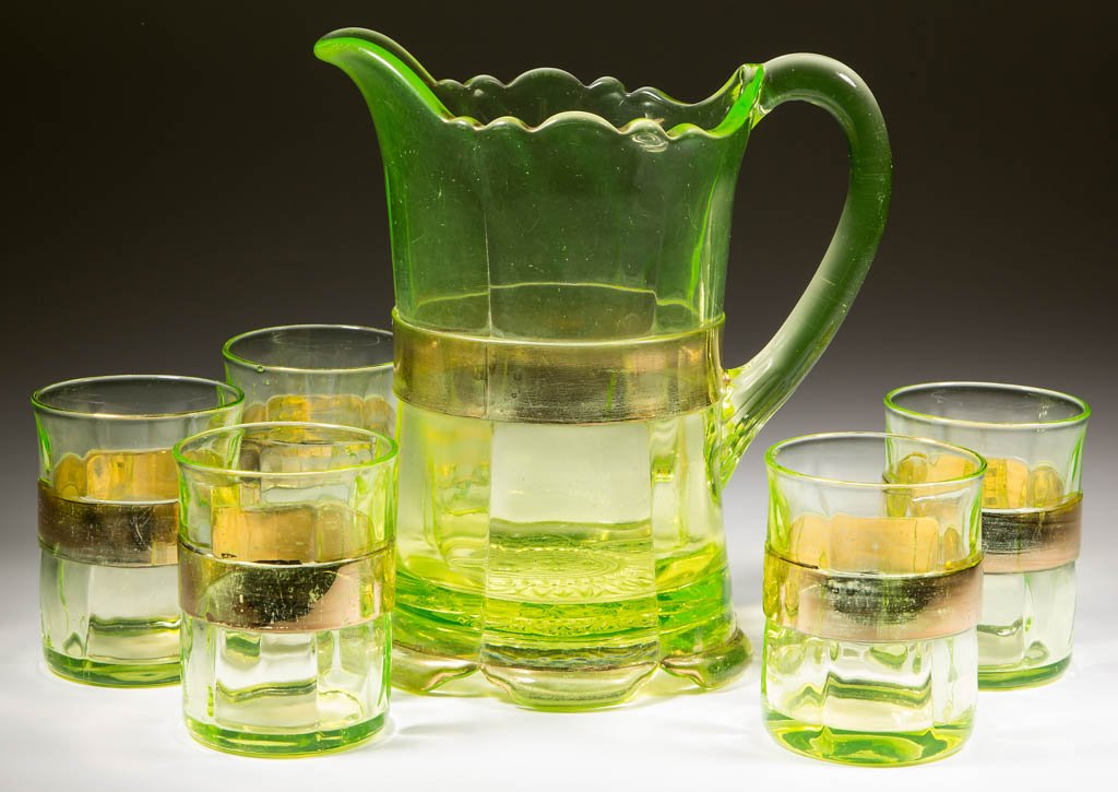 RIVERSIDE NO. 500 / RANSON SIX-PIECE WATER SET (1 of 1)