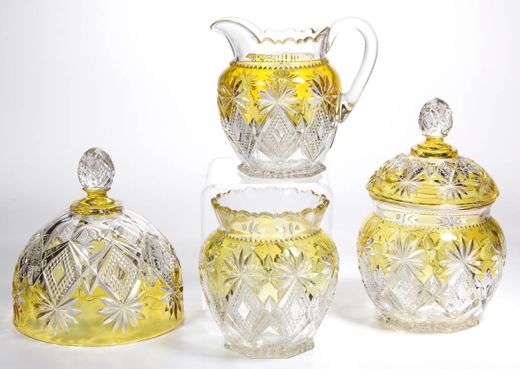 SHOSHONE / VICTOR (OMN) - AMBER-STAINED TABLE ARTICLES, (1 of 1)