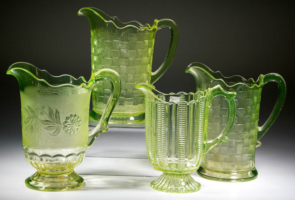 ASSORTED EAPG PITCHERS, LOT OF FOUR (1 of 1)