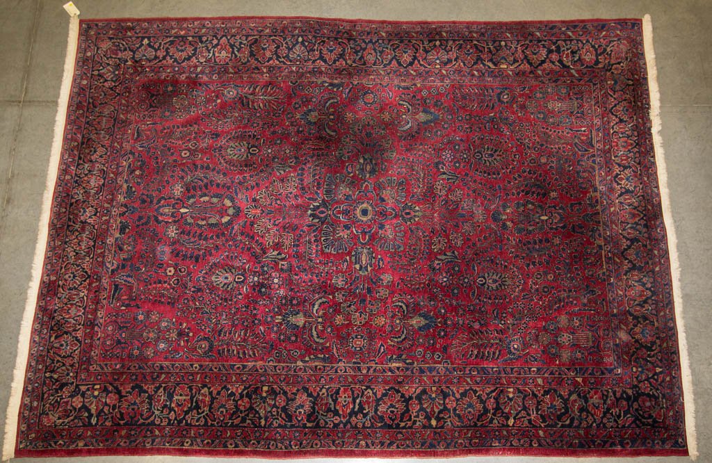 SEMI-ANTIQUE ORIENTAL ROOM-SIZE RUG (1 of 4)
