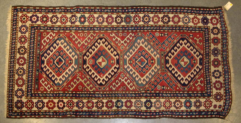 SEMI-ANTIQUE ORIENTAL SCATTER RUG (1 of 3)