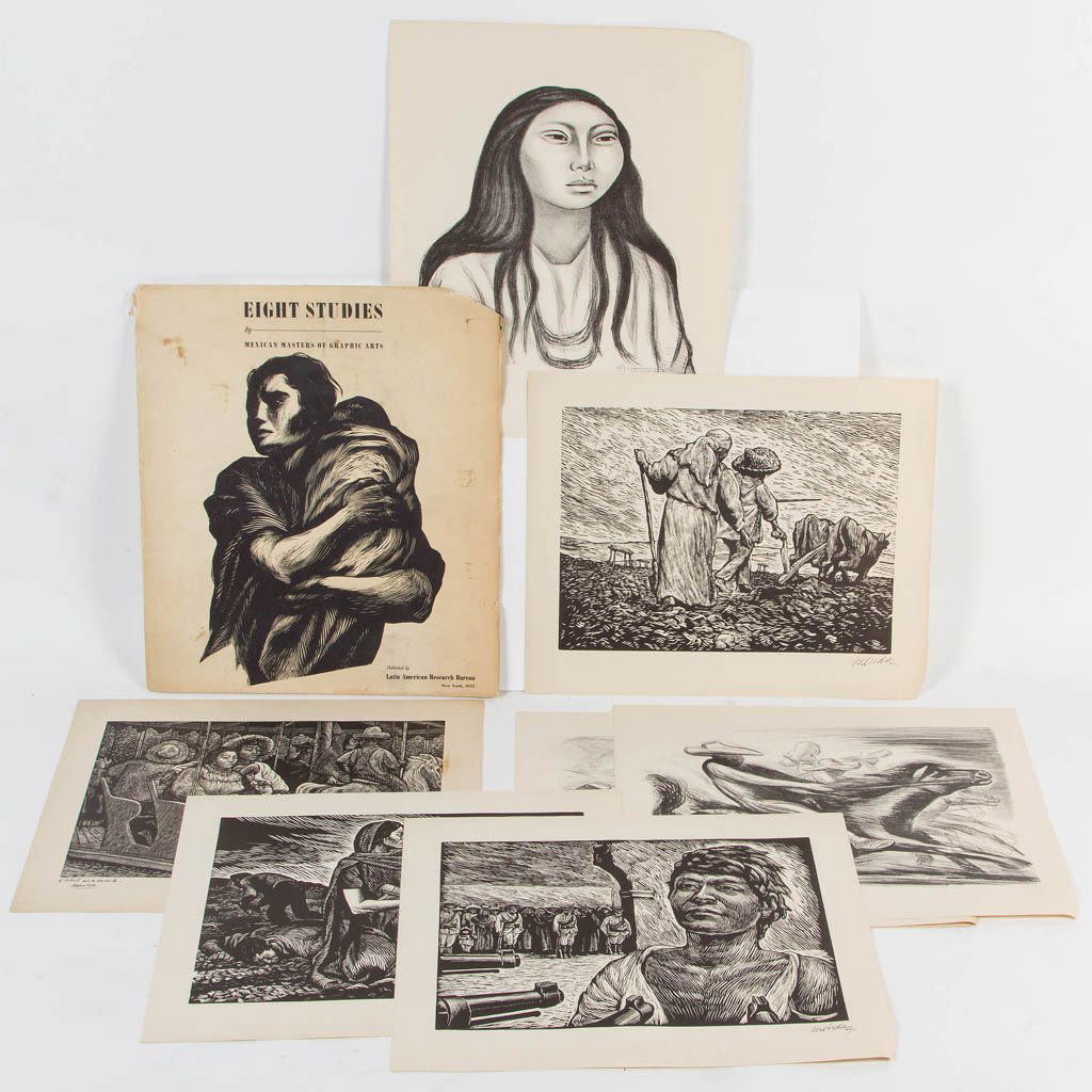 LATIN AMERICAN LITHOGRAPHS FOLIO EIGHT STUDIES BY (1 of 1)