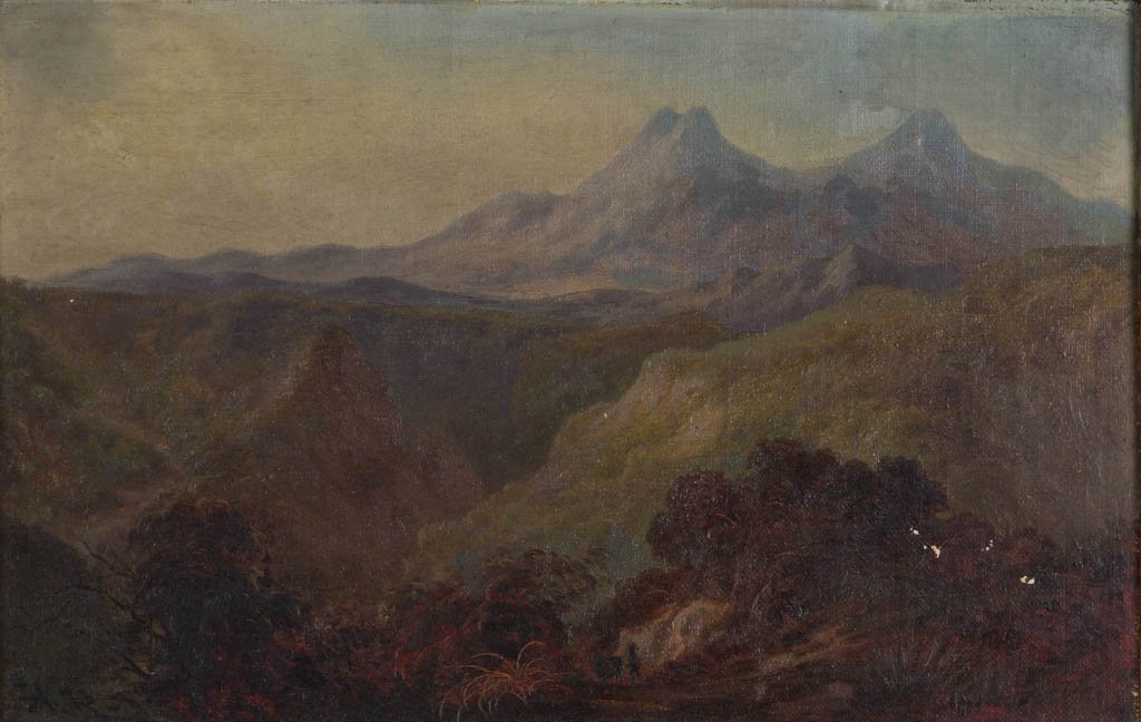 GERMAN SCHOOL (19TH CENTURY) LANDSCAPE PAINTING (1 of 5)