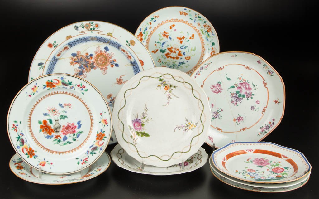 CHINESE EXPORT AND JAPANESE PORCELAIN TABLE ARTICLES, (1 of 1)