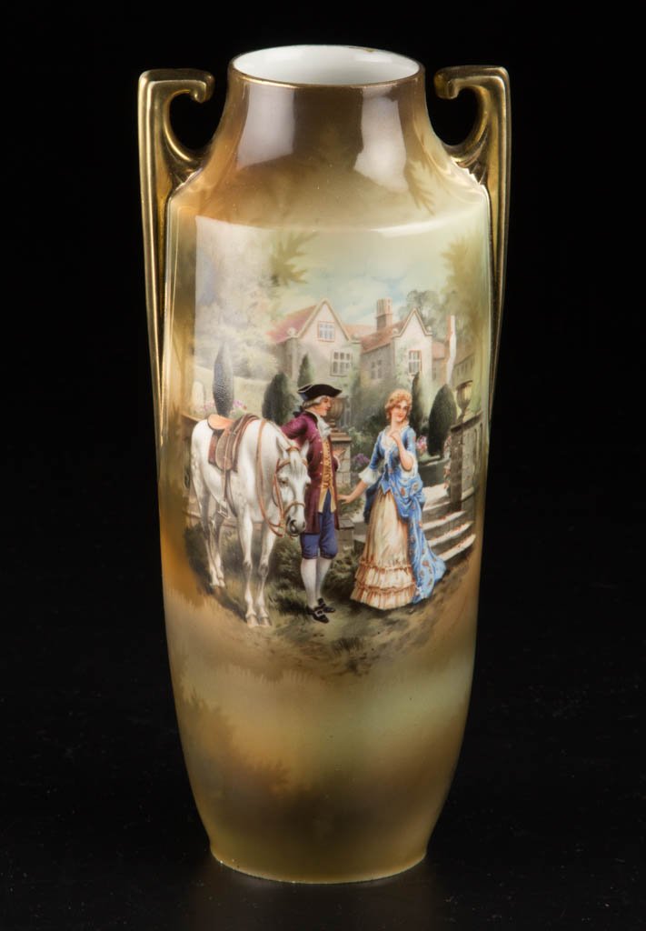 R. S. PRUSSIA PORCELAIN VASE (1 of 1)