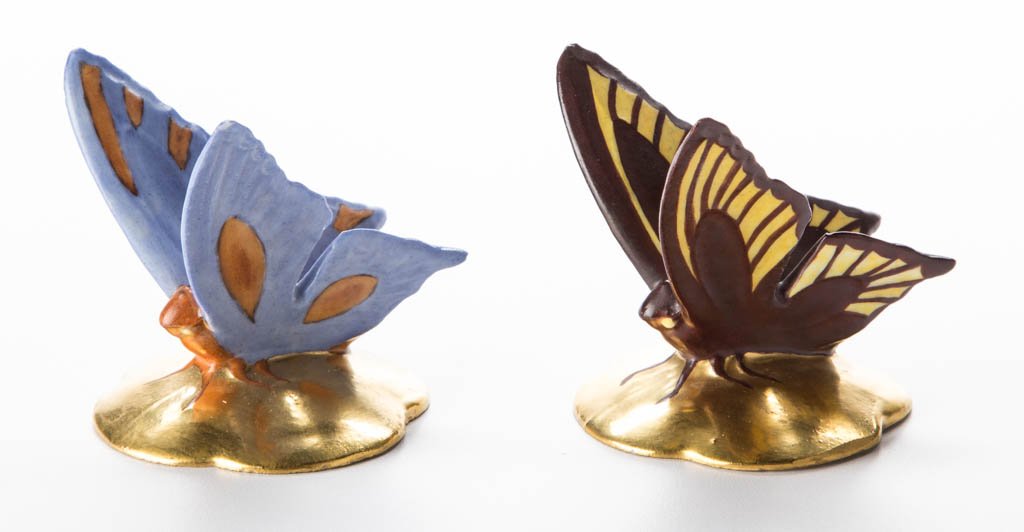 E. S. PRUSSIA / ROYAL SAXE PORCELAIN BUTTERFLY-FORM (1 of 1)