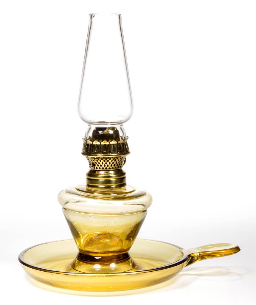 SAUCER BASE MINIATURE FINGER LAMP (1 of 1)