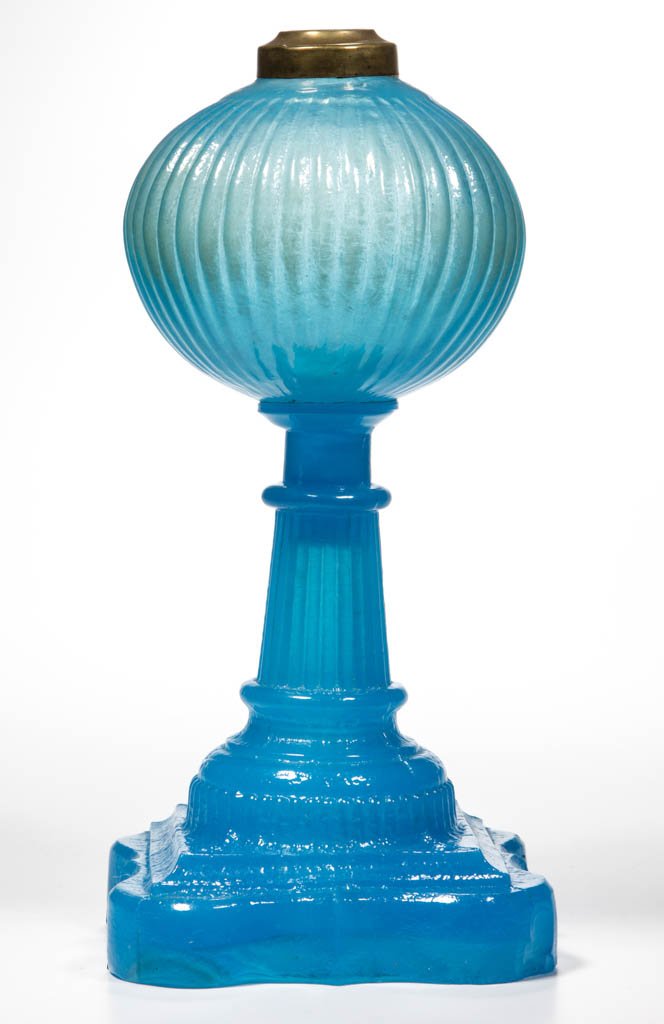 MELON FONT KEROSENE STAND LAMP (1 of 1)