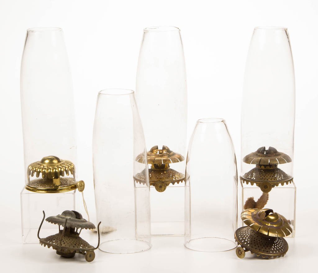 ASSORTED BRASS NO. 1 TAB SLIP BURNER SETUPS, LOT OF (1 of 1)