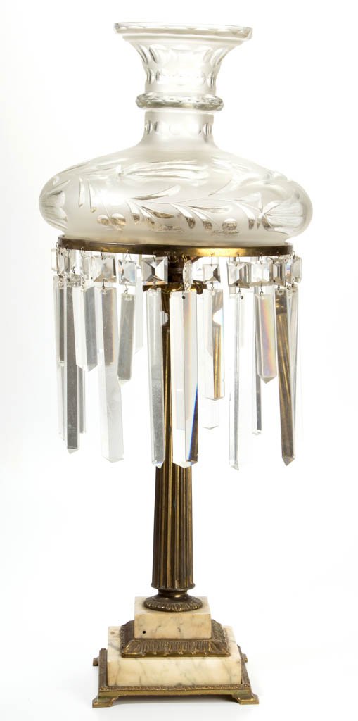 BRASS SINUMBRA-TYPE STAND LAMP (1 of 3)