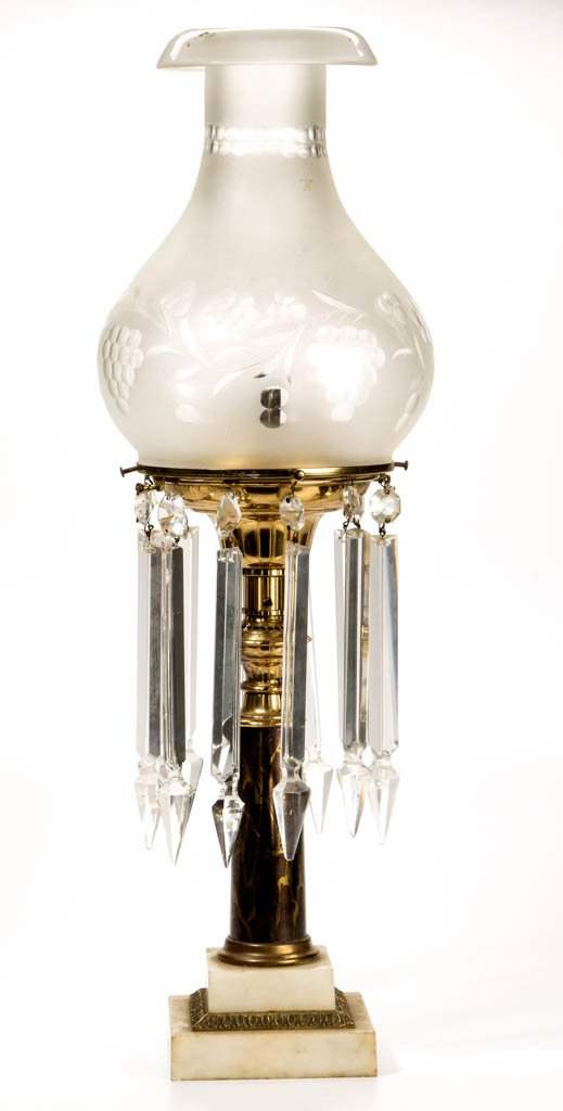 BRASS SOLAR STAND LAMP (1 of 3)