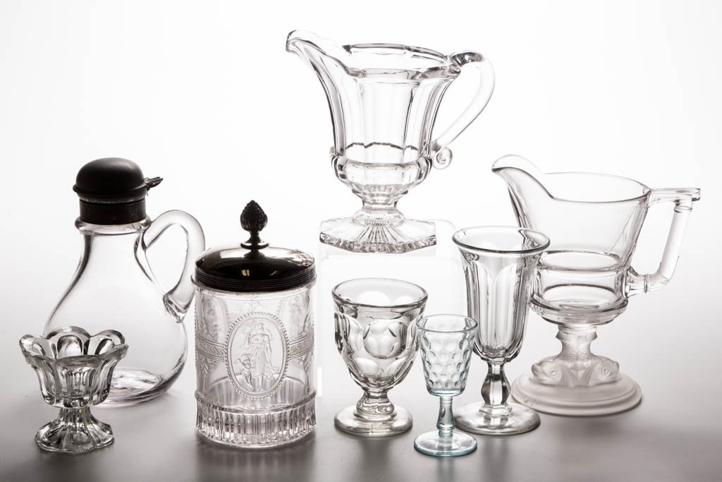 ASSORTED EAPG ARTICLES, LOT OF EIGHT (1 of 1)