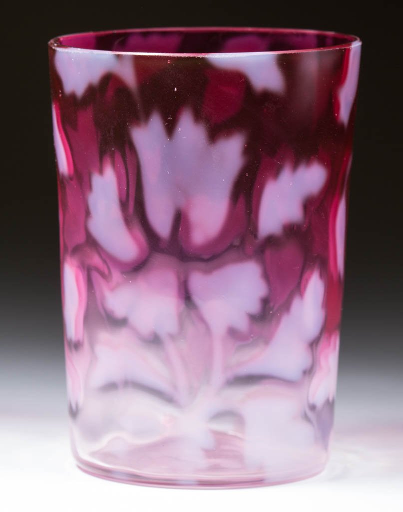 UNIDENTIFIED FLORAL PATTERN TUMBLER (1 of 1)