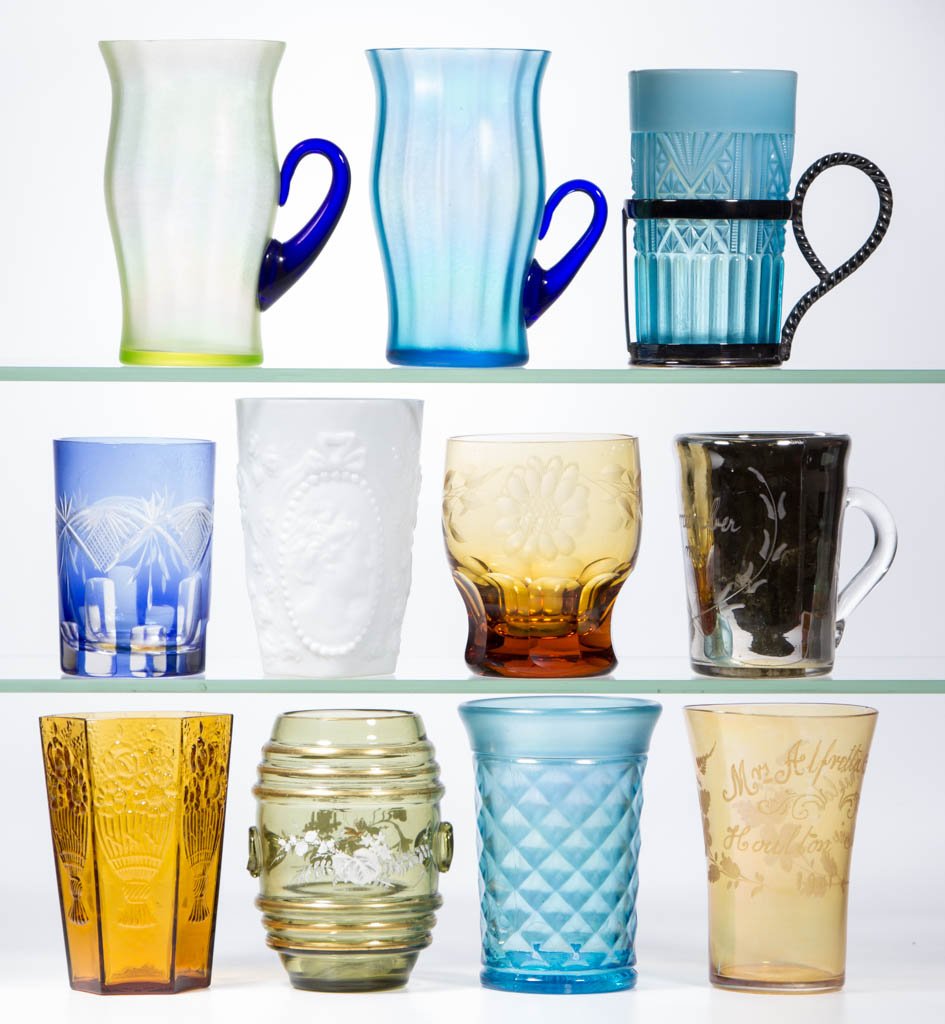 ASSORTED VICTORIAN DRINKING ARTICLES, LOT OF 11 (1 of 1)