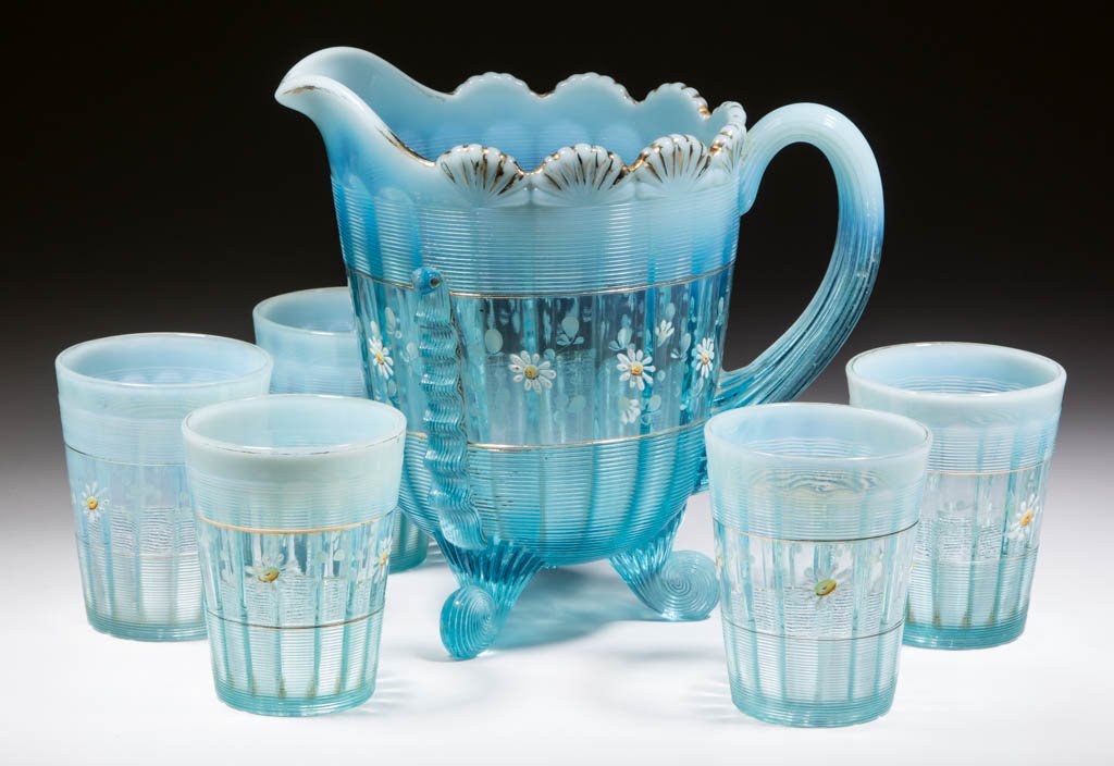 KLONDYKE (OMN) / FLUTED SCROLL SIX-PIECE WATER SET (1 of 1)