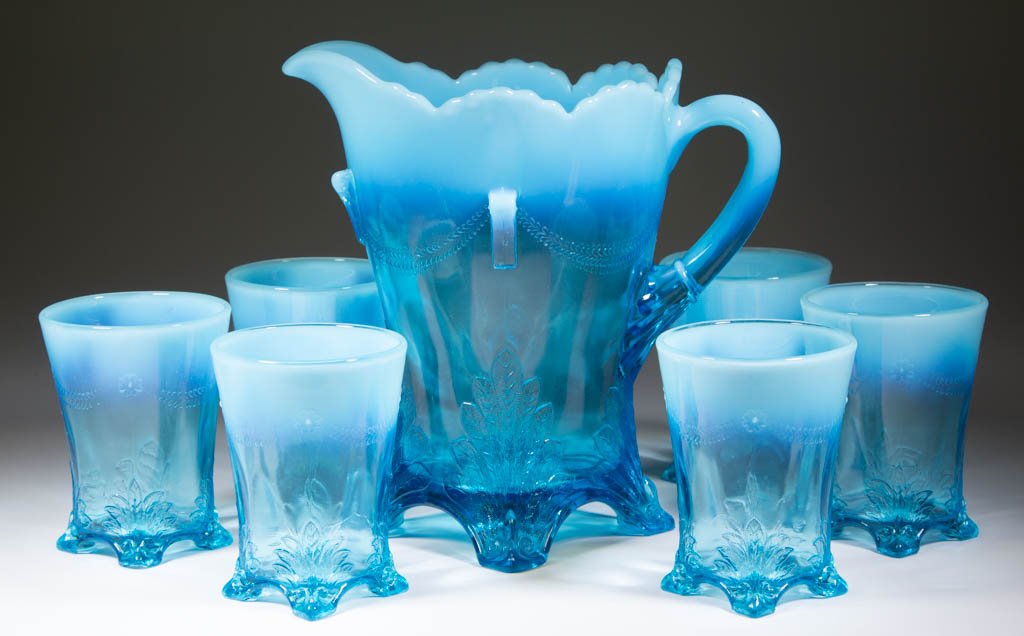 SWAG WITH BRACKETS SEVEN-PIECE WATER SET (1 of 1)