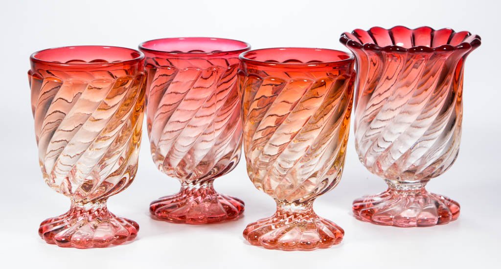 ASSORTED BACCARAT ART GLASS ARTICLES, LOT OF FOUR (1 of 1)