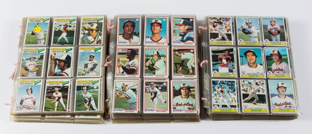 1977, 1978, AND 1979 TOPPS BASEBALL CARDS COMPLETE (1 of 1)