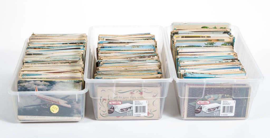 ASSORTED POST CARDS, UNCOUNTED LOT (1 of 1)