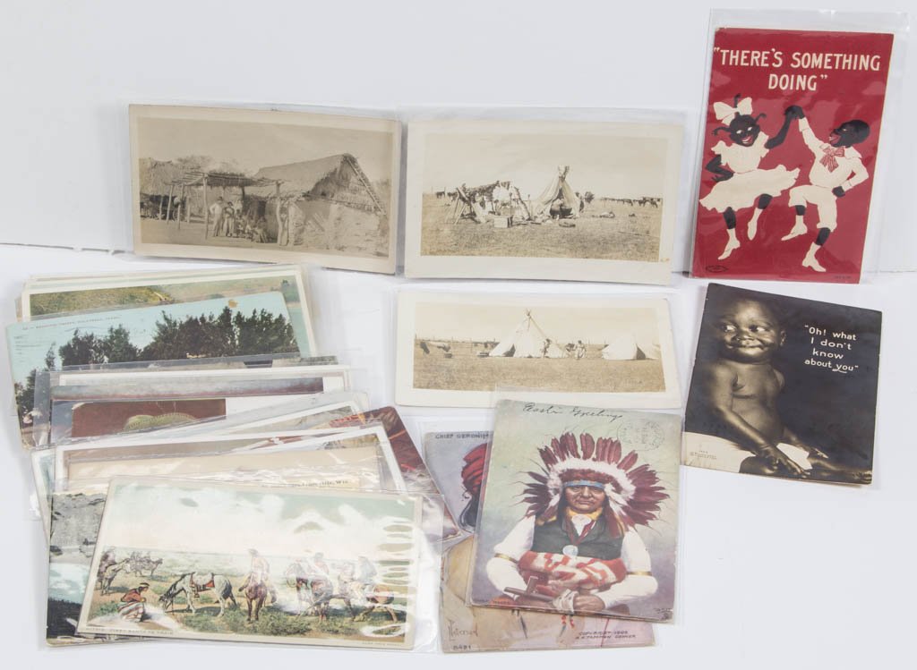 ASSORTED NATIVE AMERICAN AND BLACK AMERICANA POST (1 of 1)