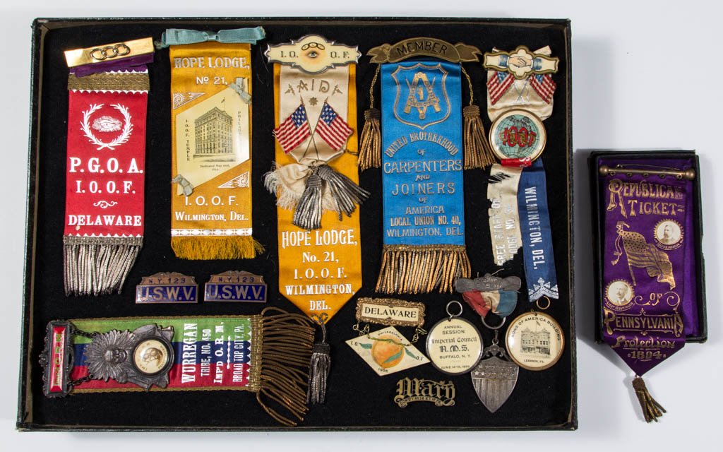 ASSORTED AMERICAN FRATERNAL ORDER / POLITICAL / UNION (1 of 4)