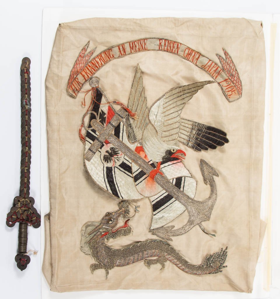 ASSORTED ASIAN AND RELATED MILITARIA ARTICLES, LOT OF (1 of 5)