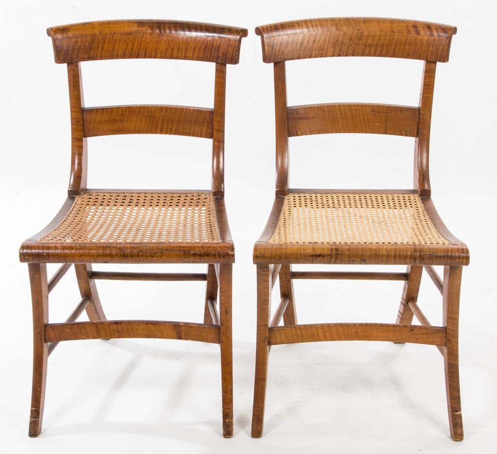 PAIR OF AMERICAN, PROBABLY NEW YORK, LATE FEDERAL (1 of 3)