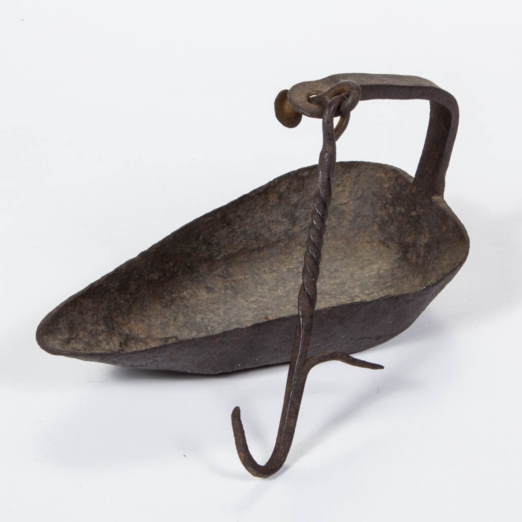 AMERICAN WROUGHT-IRON CRUISE / PAN LAMP (1 of 1)