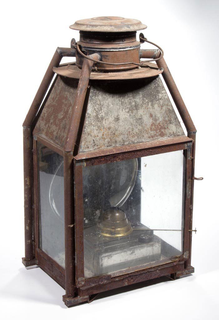 SHEET-IRON SQUARE TUBULAR LANTERN (1 of 10)
