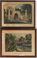 CURRIER AND IVES LANDSCAPE PRINTS, LOT OF TWO