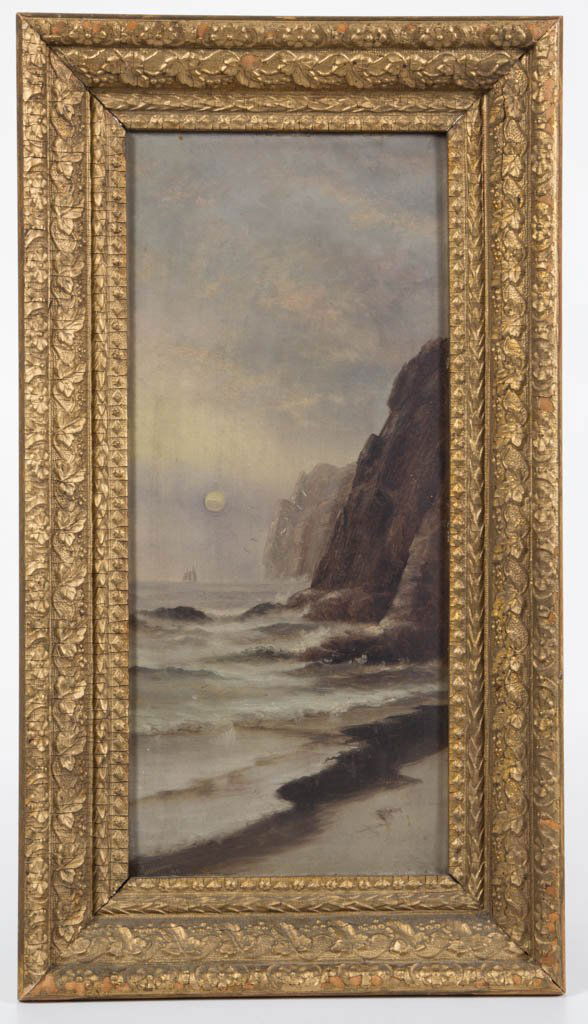 WILLIS HENRY PLUMMER (AMERICAN, B. 1838) COASTAL (1 of 4)